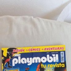 Playmobil: PLAYMOBIL REVISTA Nº 5. EL FUEGO AZUL. ACCION, AVENTURAS, COMICS. POSTER. SIN FIGURA