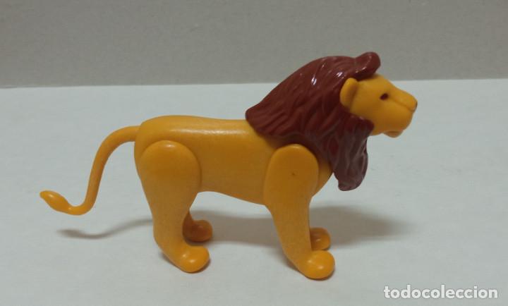 Playmobil: Playmobil - Le&oacute;n Macho Adulto Zool&oacute;gico Zoo Safari Sabana
