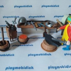 Playmobil: PLAYMOBIL PUESTO HERRERIA HERRERO MERCADO TIENDA BELEN EGIPTO. Lote 314727998