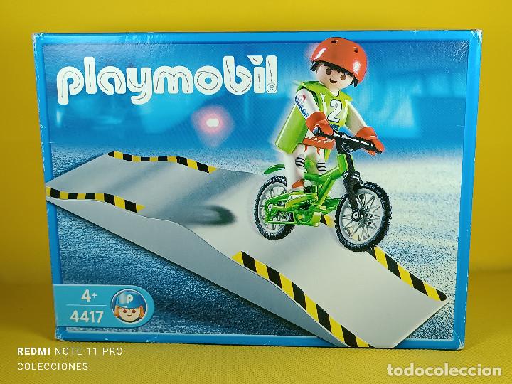 playmobil bicicleta de bmx con rampa ref 4417, - Buy Playmobil on  todocoleccion