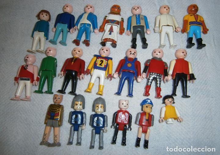 Playmobil: Playmobil 20 mu&ntilde;ecos no estan completos