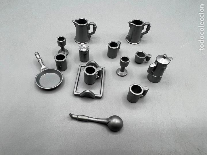 Playmobil: Playmobil lote accesorios vajilla jarra copa vaso