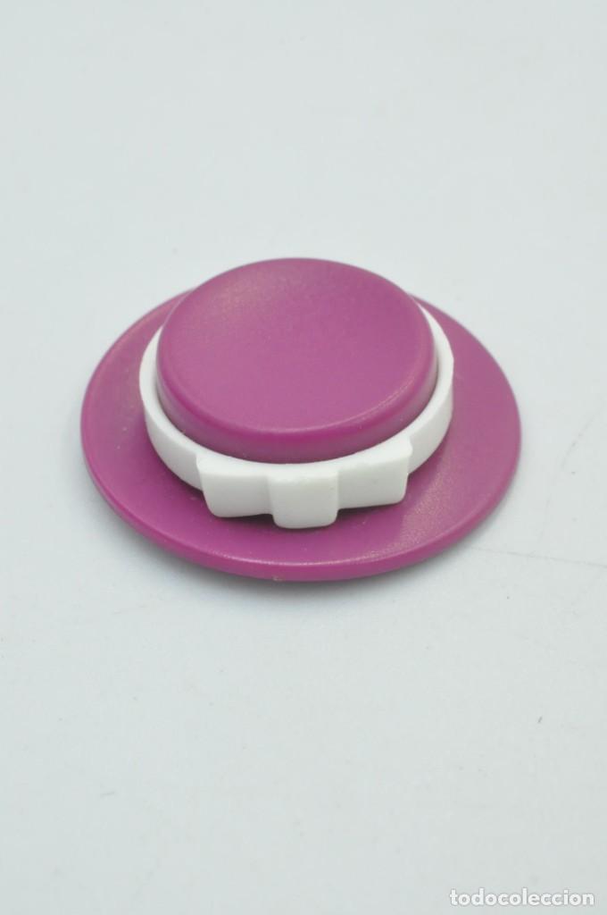 Playmobil: cj1708 playmobil, gorra sombrero rosa con lazo blanco victoriano mujer dama