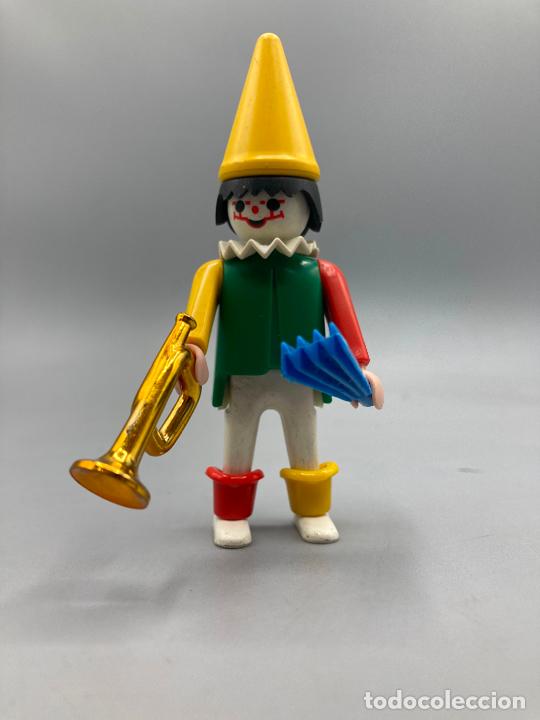 Playmobil: Playmobil 3477 payaso con trompeta dorada y abanico