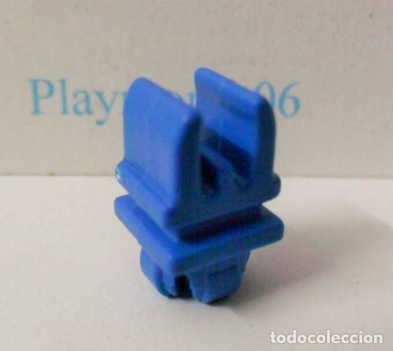 Playmobil: PLAYMOBIL B224 ENGANCHE, CLIP UNION, CONECTOR PARA MONTAJE AZUL