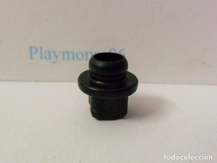 Playmobil: PLAYMOBIL B224 ENGANCHE, CLIP UNION, CONECTOR PARA MONTAJE NEGRO