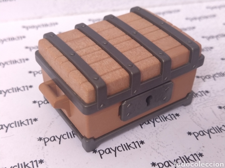 Playmobil: PLAYMOBIL COFRE BAUL TESORO PIRATA TORNEO MEDIEVAL 3053 3652 3654 3666 3750 3794 3799 5371