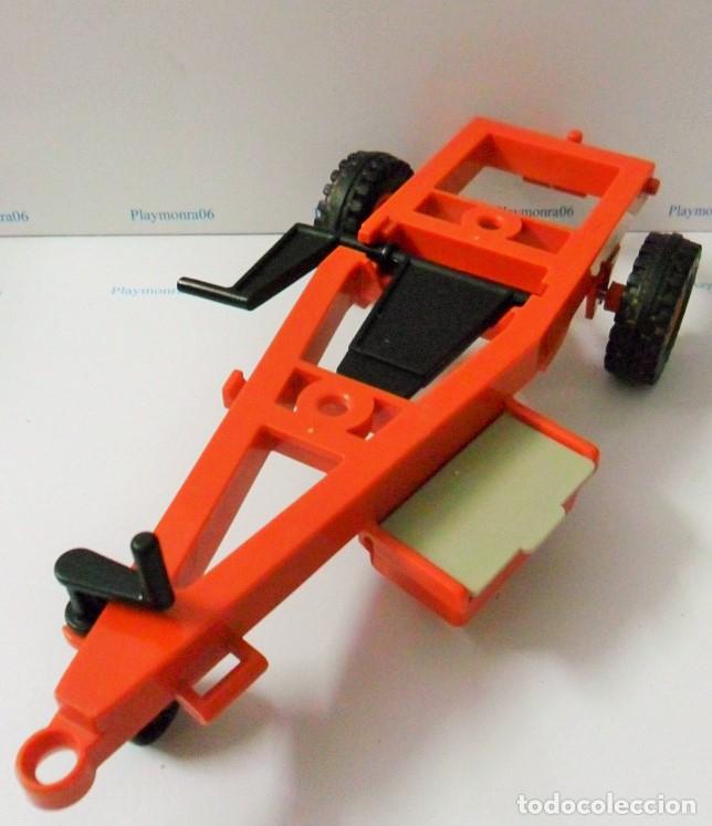 Playmobil: PLAYMOBIL B245 CHASIS REMOLQUE DEPOSITO DE AGUA COMPLETO CON RUEDAS Y PALANCA ELEVACION