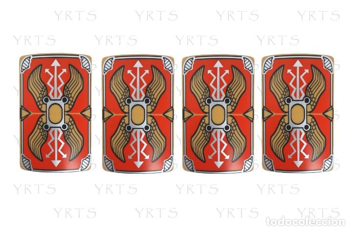 Playmobil: Playmobil 5393 Lote 4 Escudos Legionario Roma Medieval &iexcl;New!