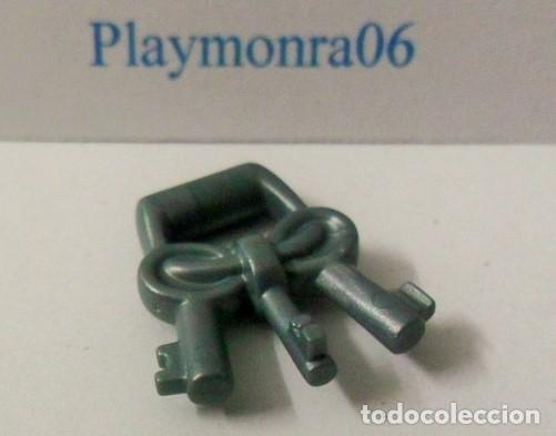 Playmobil: PLAYMOBIL C090 ACCESORIO JUEGO LLAVES CERROJO CERRADURA CANDADO IDEAL COMPLETAR ESCENAS