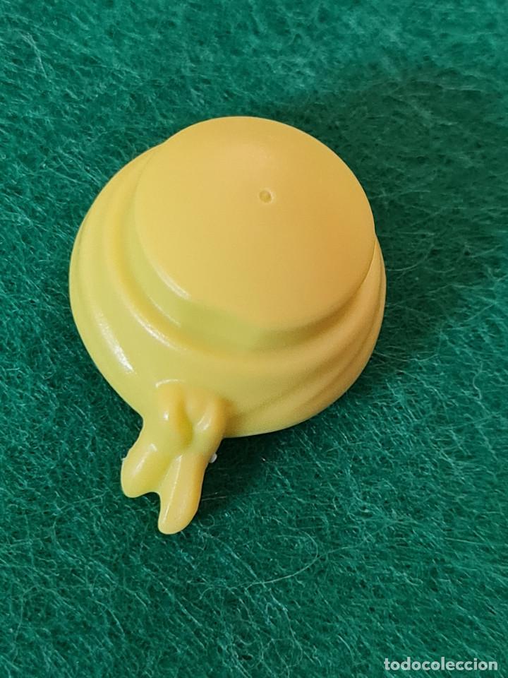 Playmobil: Playmobil pa&ntilde;uelo peluca amarillo verdoso piratas medieval vikingos soldados tercios vikingos