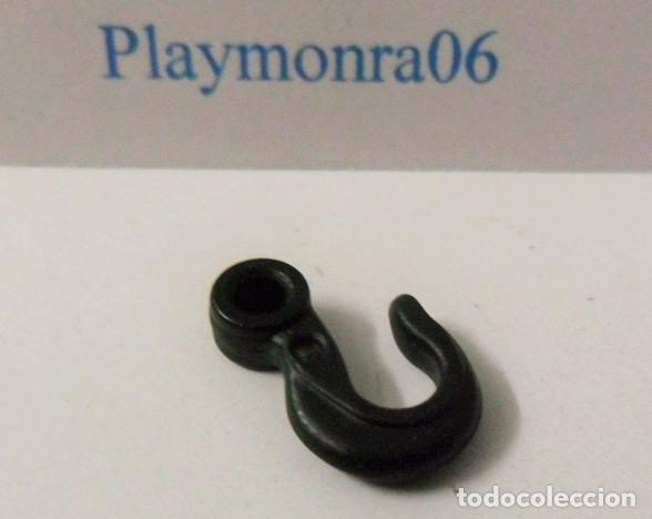 Playmobil: PLAYMOBIL C093 GANCHO NEGRO PARA VELAS GALEON BARCOS VEHICULOS VARIOS