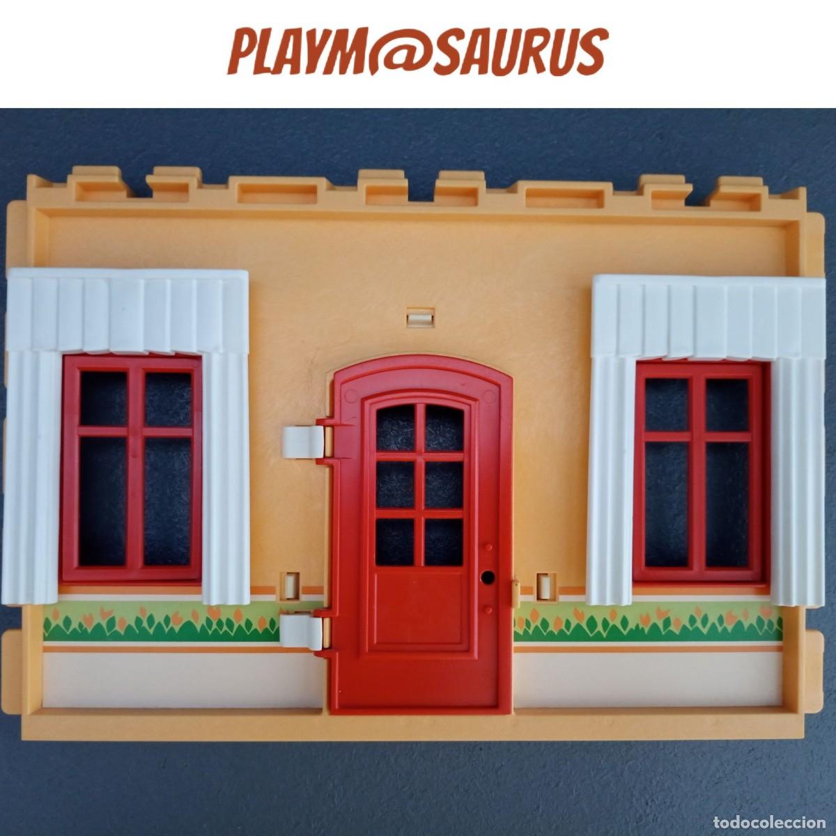 pared puerta cortinas casa victoriana m Comprar Playmobil de segunda mano en todocoleccion - 365967376