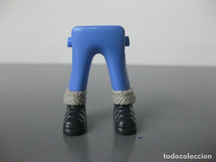 Playmobil: PLAYMOBIL piernas recambio bota negra nieve calentadores pr1