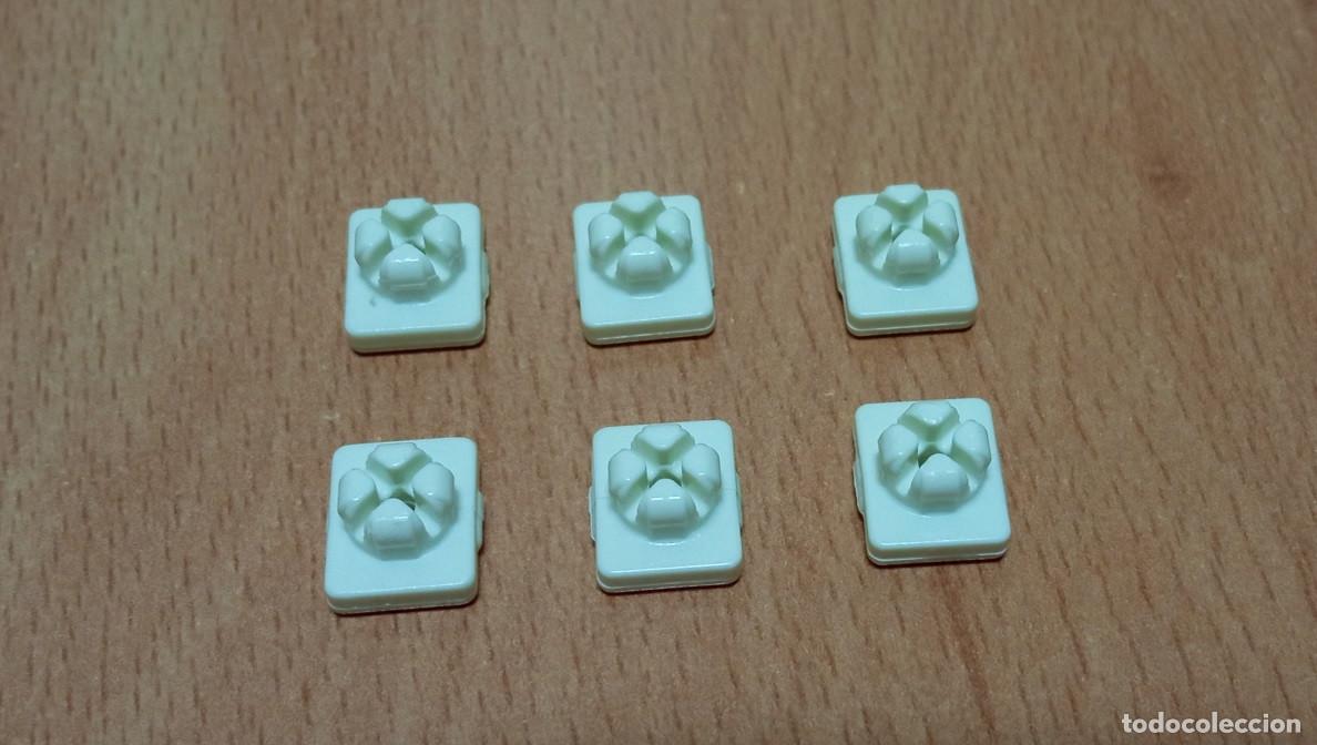 Playmobil: Playmobil - Conectores Blancos (6 unidades)