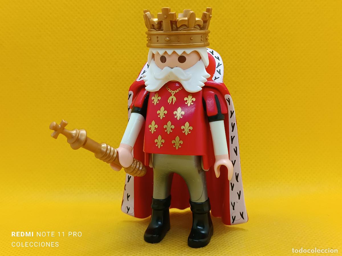 Playmobil: Playmobil Rey medieval Reino Flor de Lis