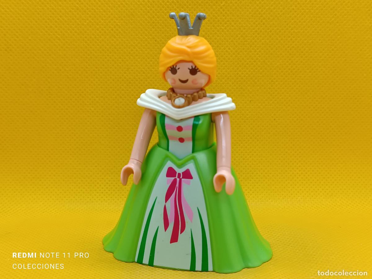 Playmobil: Playmobil Princesa medeval, reina con vestido verde
