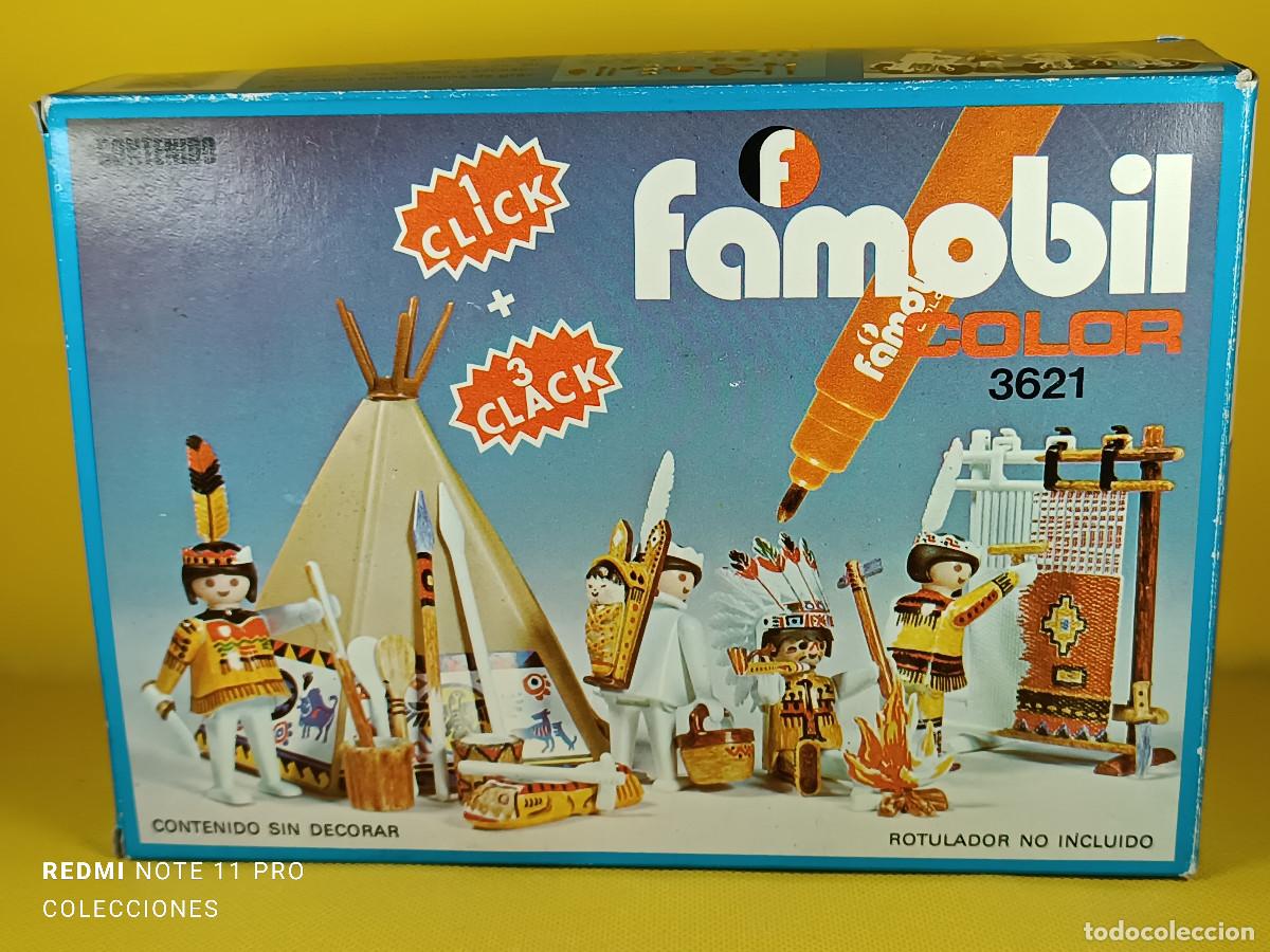 Playmobil: Famobil indios con tipi REF 3621 - Foto 1