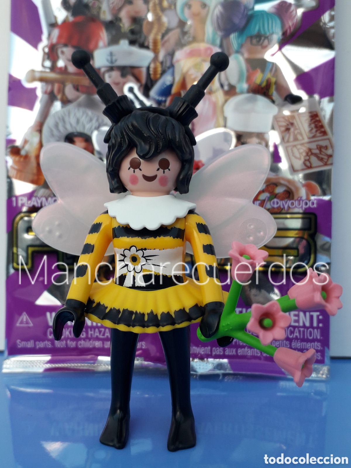 Oso Sumergido Cubo playmobil abeja reina con flores mujer disfraz - Acheter Playmobil sur  todocoleccion