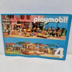 Playmobil: PLAYMOBIL DIFICIL MINI CATALOGO 10X7 PEQUEÑO 1982 LIBRO FOLLETO 4 GRANJA CIRCO. Lote 374058694
