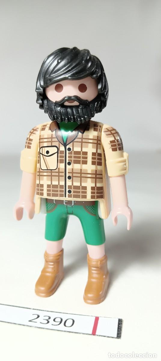 Playmobil: PLAYMOBIL FIGURA LE&Ntilde;ADOR BOSQUE CIUDAD (ZCETA)
