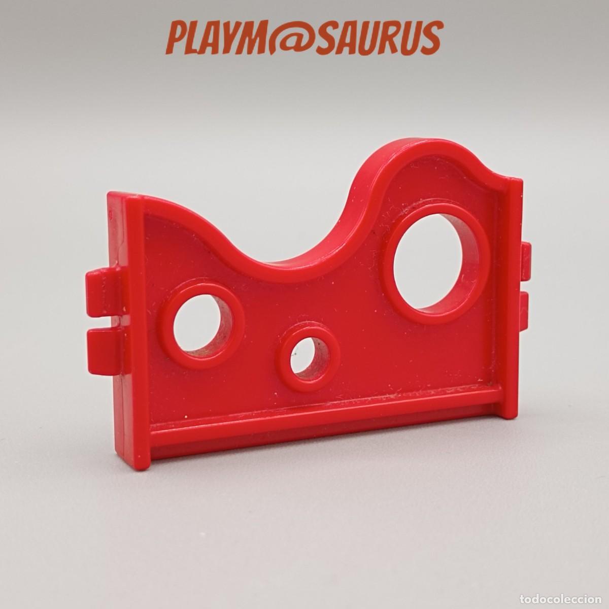 Playmobil: Valla Roja Barandilla Pared Torre Panel Parque Infantil 5568 5612 9423 Playmobil Famobil