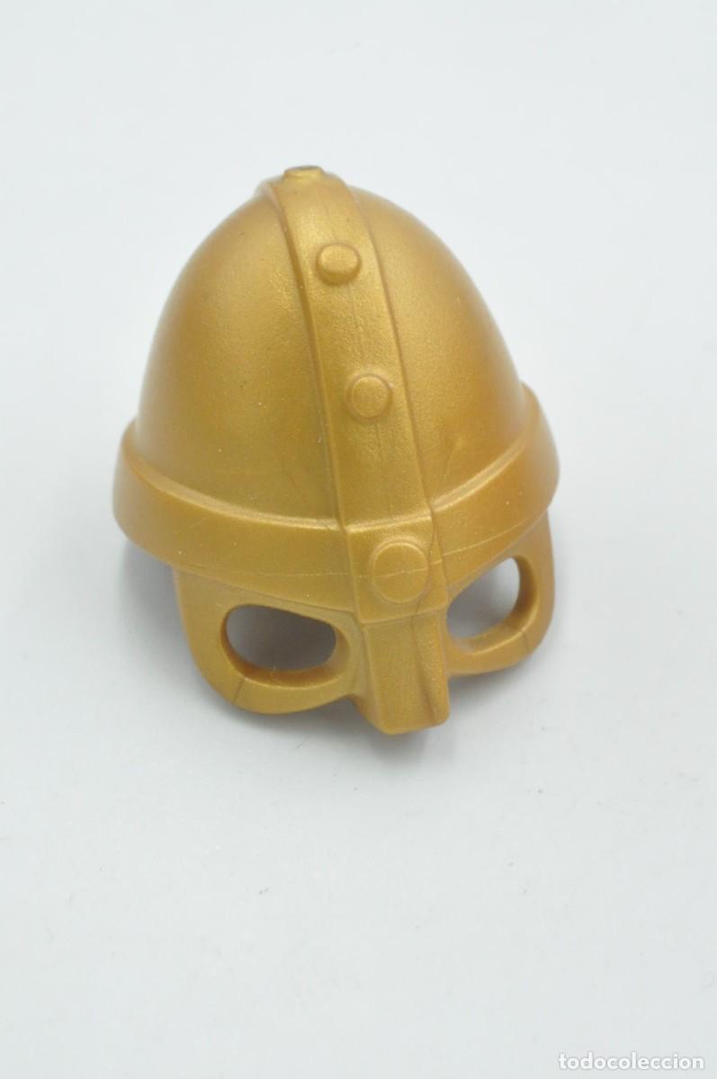 Playmobil: cj1401 PLAYMOBIL, CASCO YELMO DORADO ANTIFAZ VIKINGOS MEDIEVAL 3150
