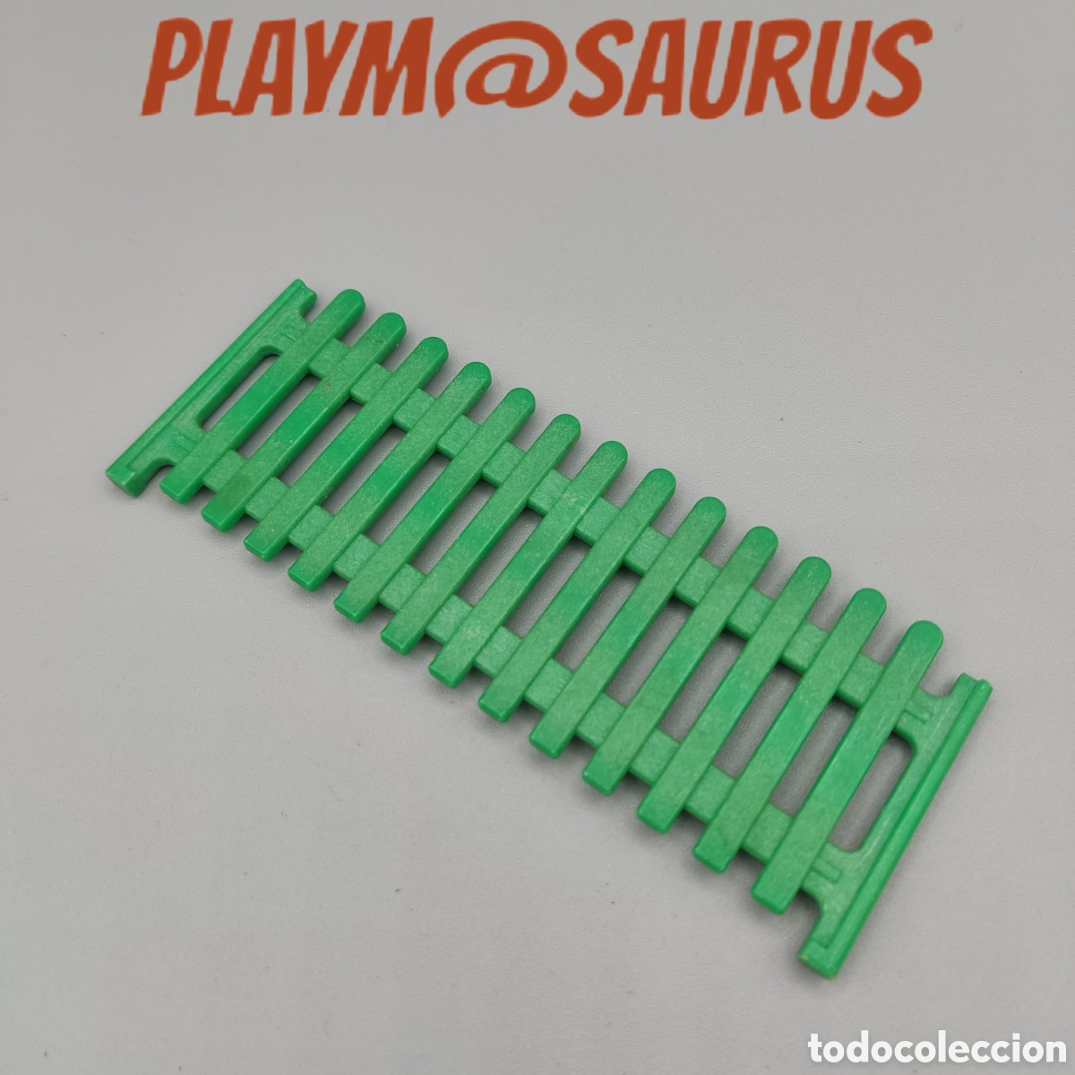 Playmobil: PLAYMOBIL valla verde granja medieval cerca cercado rejas ganado ovejas 3193 3504 3555 3556 FAMOBIL