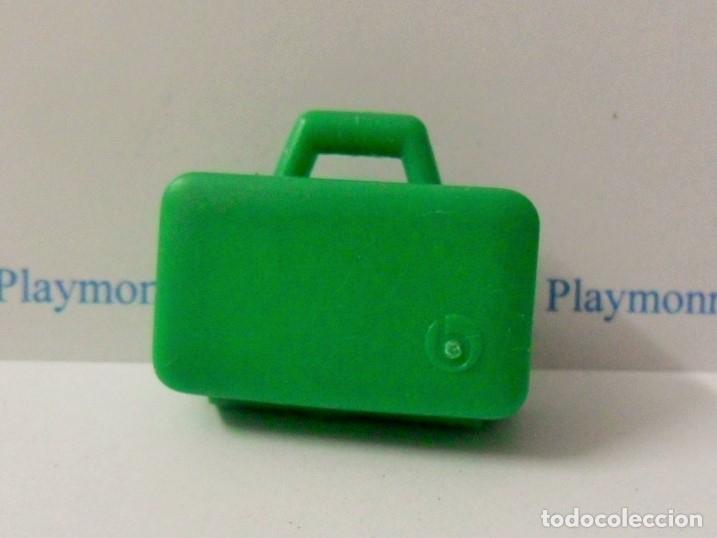 Playmobil: PLAYMOBIL P015 COMPLEMENTO MALETIN MALETA VIAJE VERDE