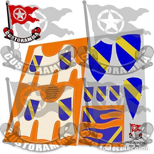Playmobil: Playmobil: stickers / Aufkleber-gualdrapas / caparisons / Pferdedecken-medieval