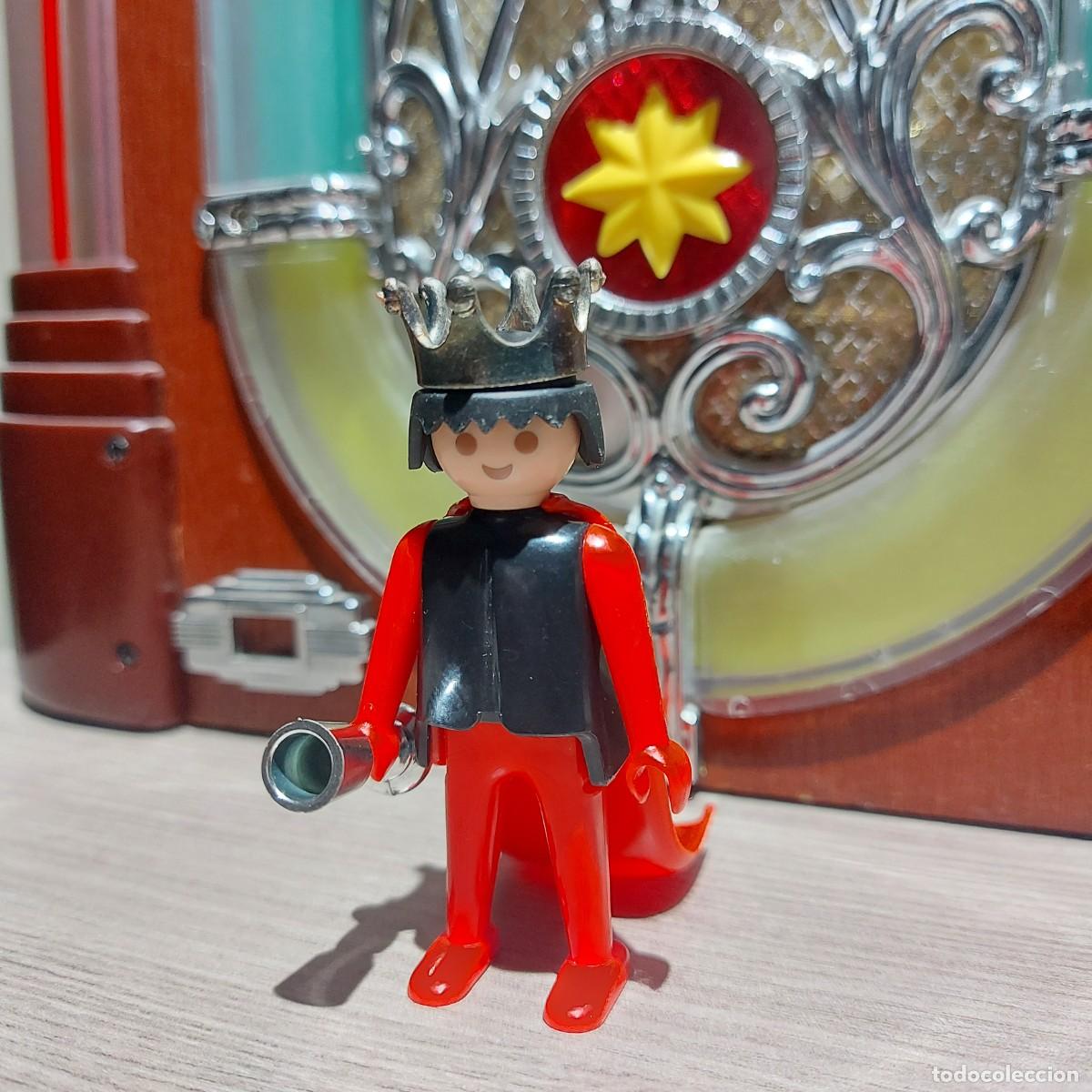 Playmobil: MU&Ntilde;ECO FAMOBIL GEOBRA 1974 REY MEDIEVAL N1