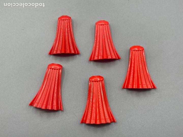 Playmobil: Playmobil lote capas largas con forma medievales primera &eacute;poca 3172 marcas uso