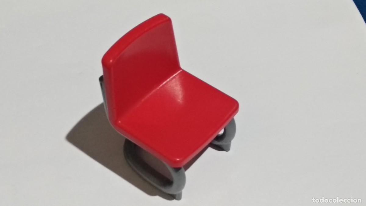Playmobil: PLAYMOBIL, SILLA ROJA Y GRIS COMISARIA , COCINA ....