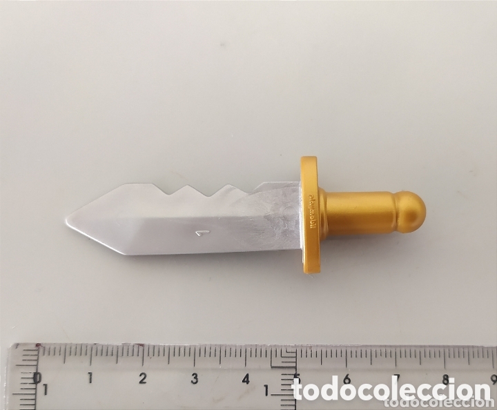 Playmobil: PLAYMOBIL super 4 colossus rider Arma espada cuchillo figura acci&oacute;n mu&ntilde;eco accesorios