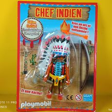 Descubre la figura Playmobil Jefe Indio de 25cm ¡Ideal para Descubre la figura Playmobil Jefe Indio de 25cm ¡Ideal para