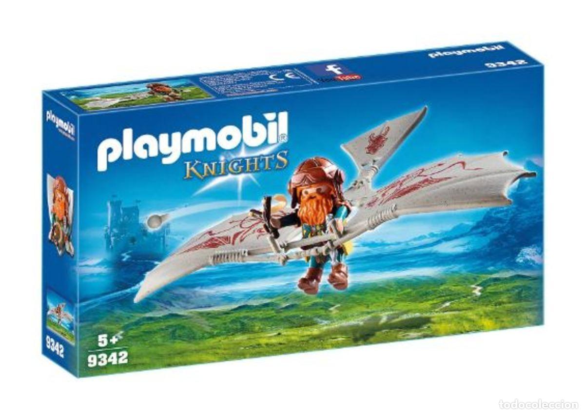 Playmobil: Playmobil Knights &rdquo;Enano con m&aacute;quina voladora&rdquo; 9342 +5 a&ntilde;os