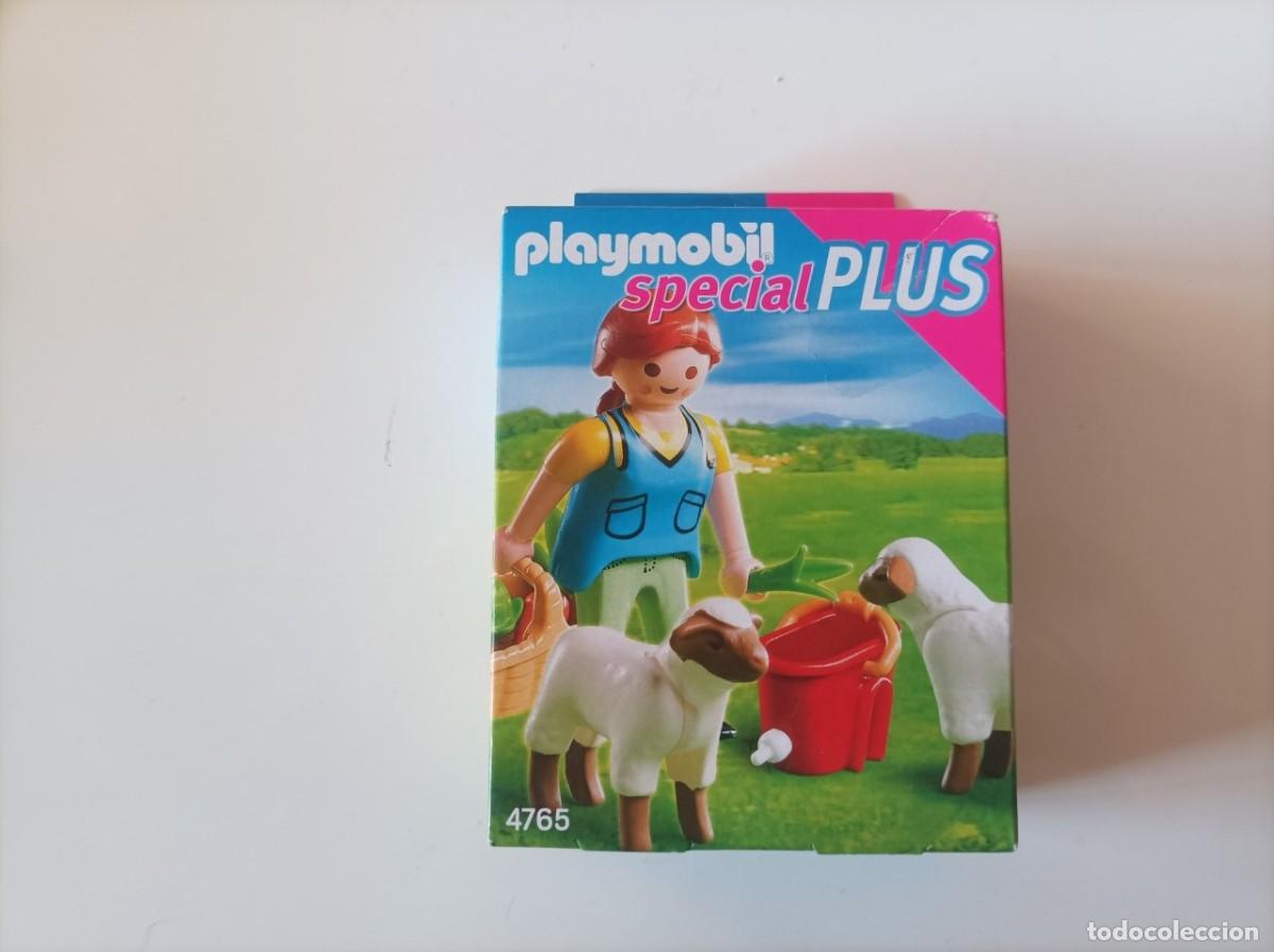 Playmobil: SET PLAYMOBIL SPECIAL PLUS PASTORA CON OVEJAS REFERENCIA 4765 NUEVO