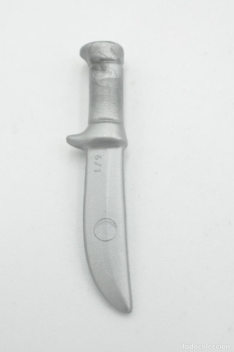 Playmobil: VIN401 PLAYMOBIL CUCHILLO MACHETE PLATEADO