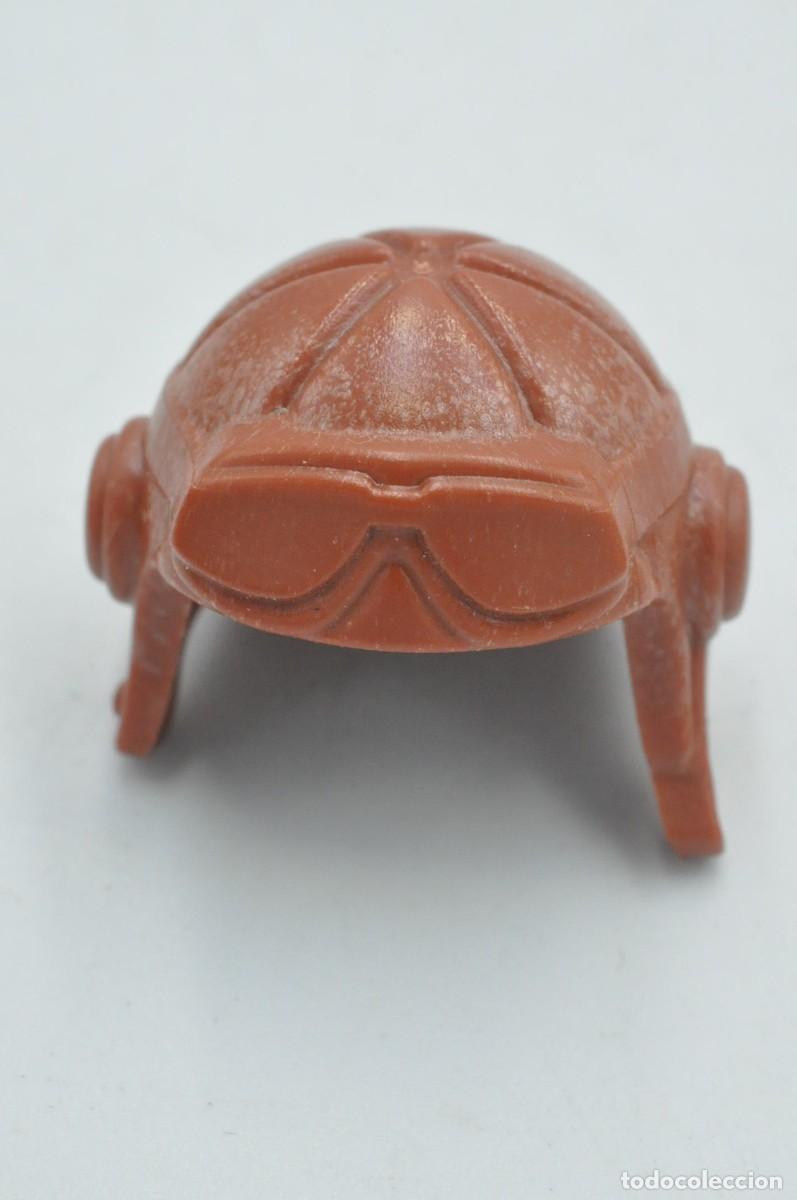 Playmobil: cj1708 PLAYMOBIL, SOMBRERO GORRO CASCO PILOTO MARRON CON GAFAS 70711 70391