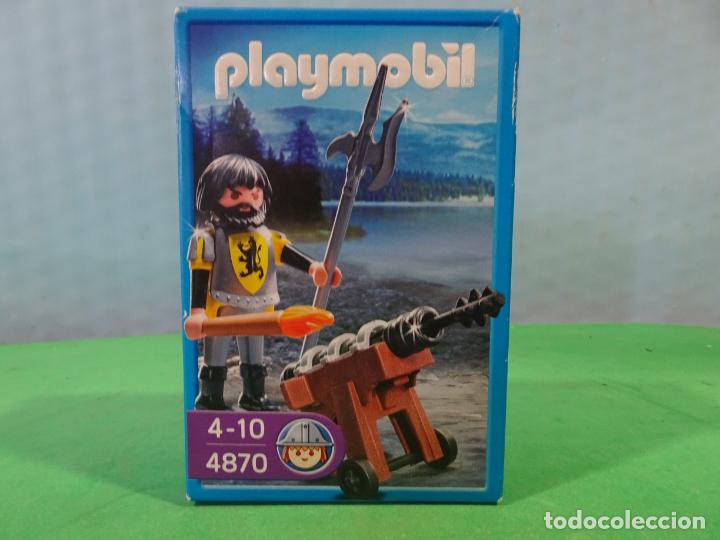 Playmobil: PLAYMOBIL-4870-ARTILLERO DEW LOS LEONES-CASTILLO-PRECINTADO