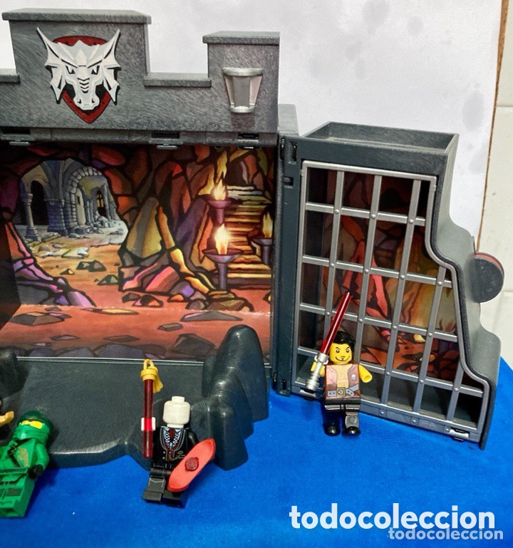 Playmobil: Castillo- prisi&oacute;n con 4 mu&ntilde;ecos de Lego - Foto 3