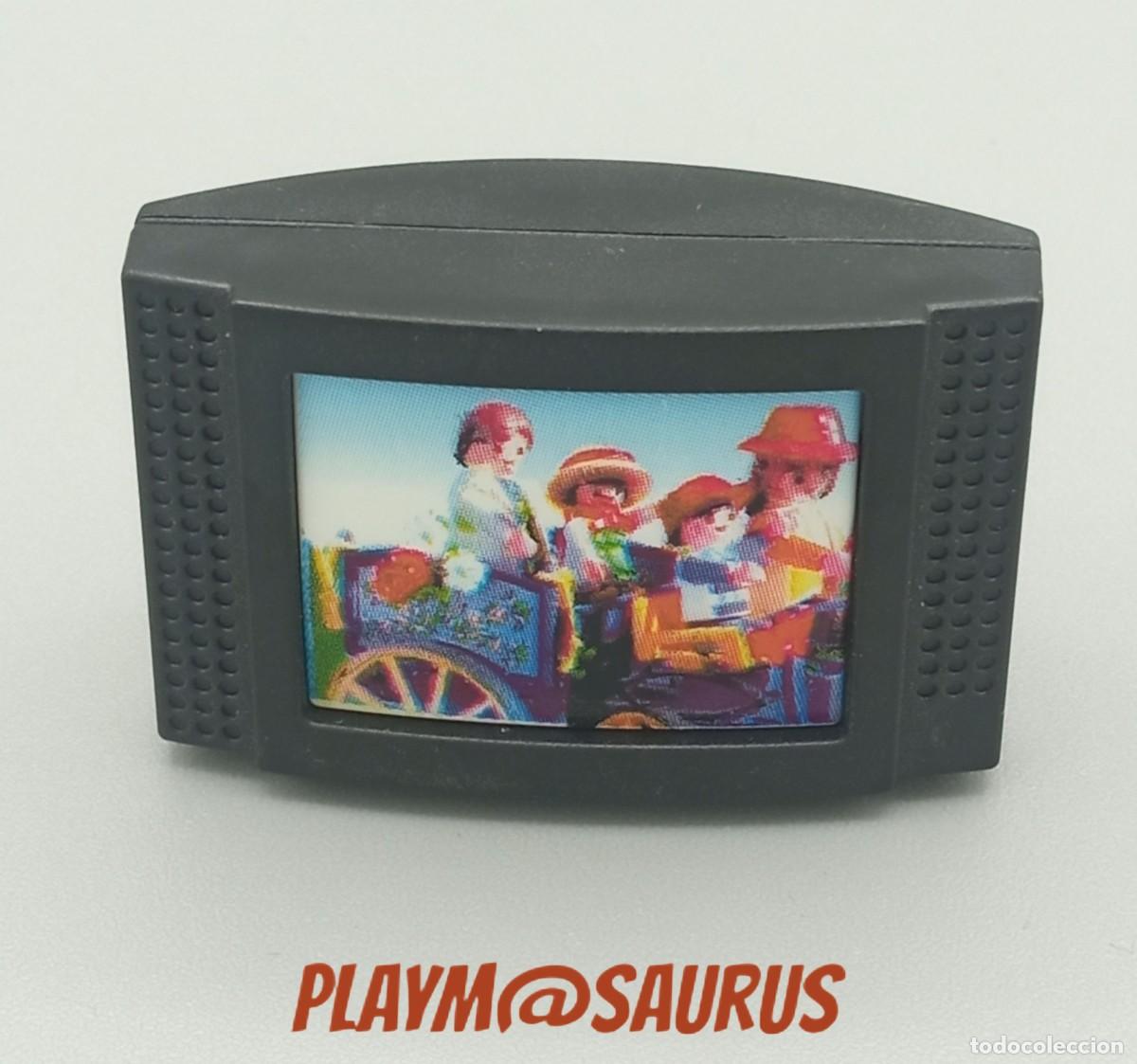 Playmobil: PLAYMOBIL TELEVISION GRIS CARRO FAMILIA OFICINA CIUDAD