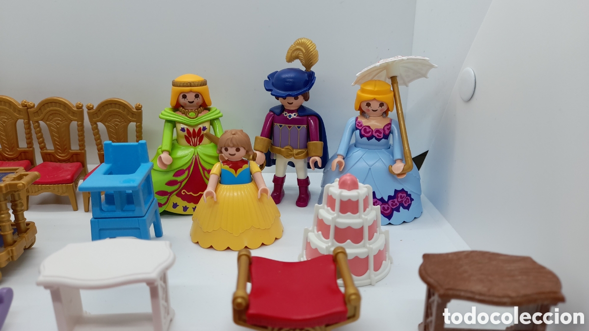 Playmobil: PLAYMOBIL. SET PRINCESAS. LOTE COMPLETO - Foto 2