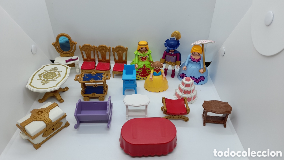 Playmobil: PLAYMOBIL. SET PRINCESAS. LOTE COMPLETO - Foto 1
