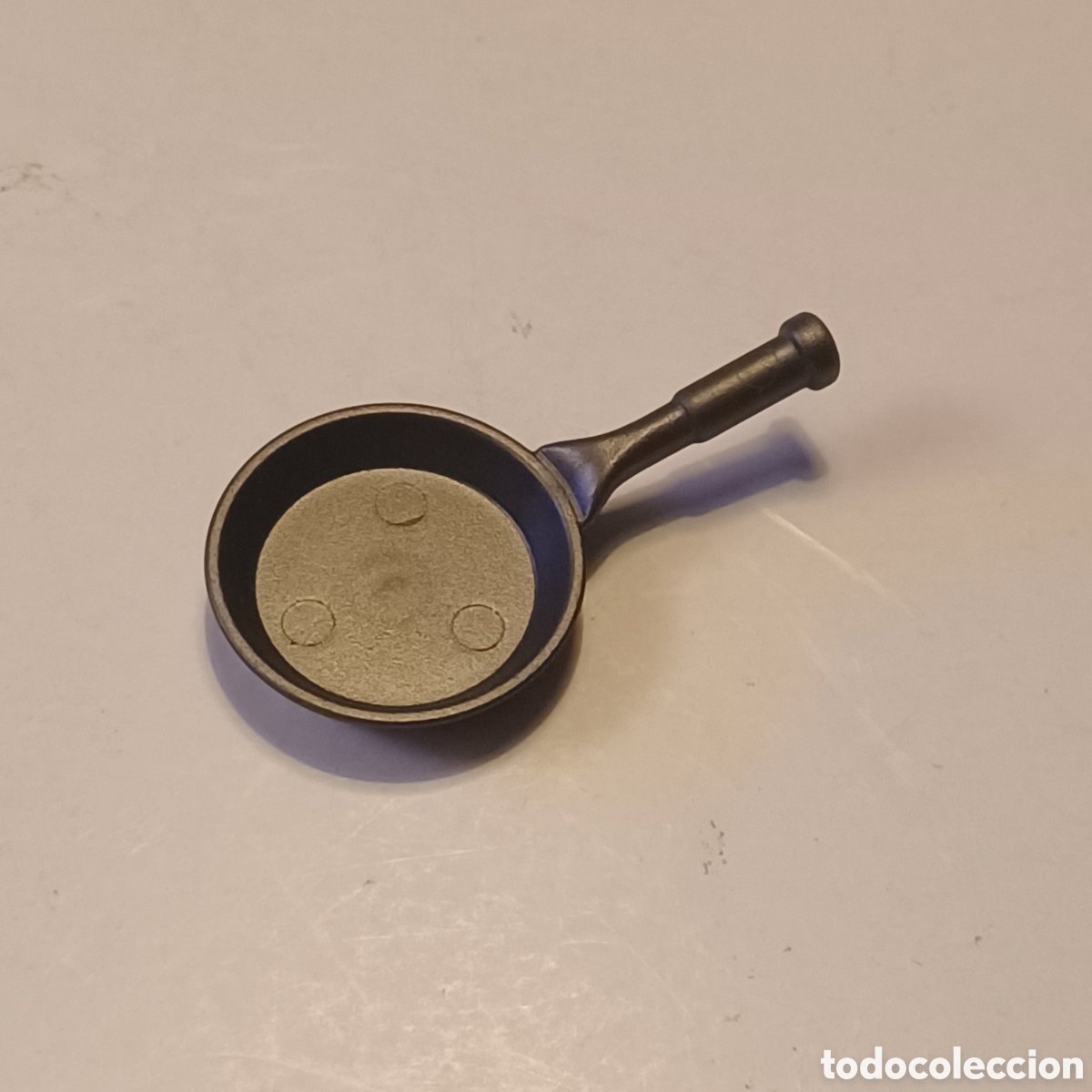 Playmobil: Pieza Playmobil sarten cocina medieval city despensa gris antracita