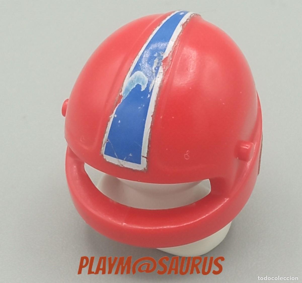 Playmobil: Casco Rojo Motorista Carreras 3303 Playmobil Famobil