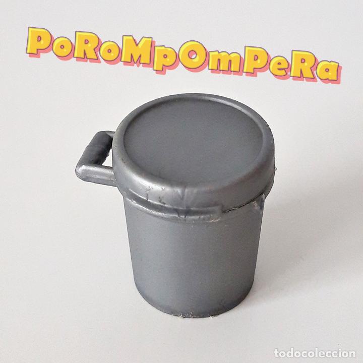 Playmobil: PLAYMOBIL SOMBRERERO GRIS PLATEADO 3206 3271 3323 3402 3576 4305 4312 4318 4461 ? CUBO DE BASURA L4