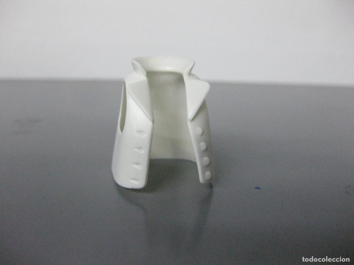 Playmobil: playmobil chaleco con cuello y botones blanco oeste box7 - Foto 1