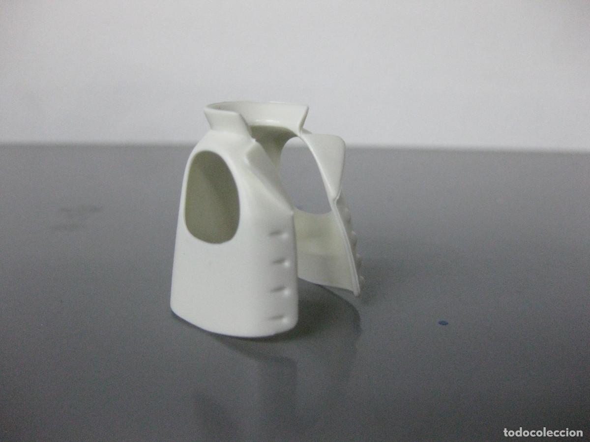 Playmobil: playmobil chaleco con cuello y botones blanco oeste box7 - Foto 2