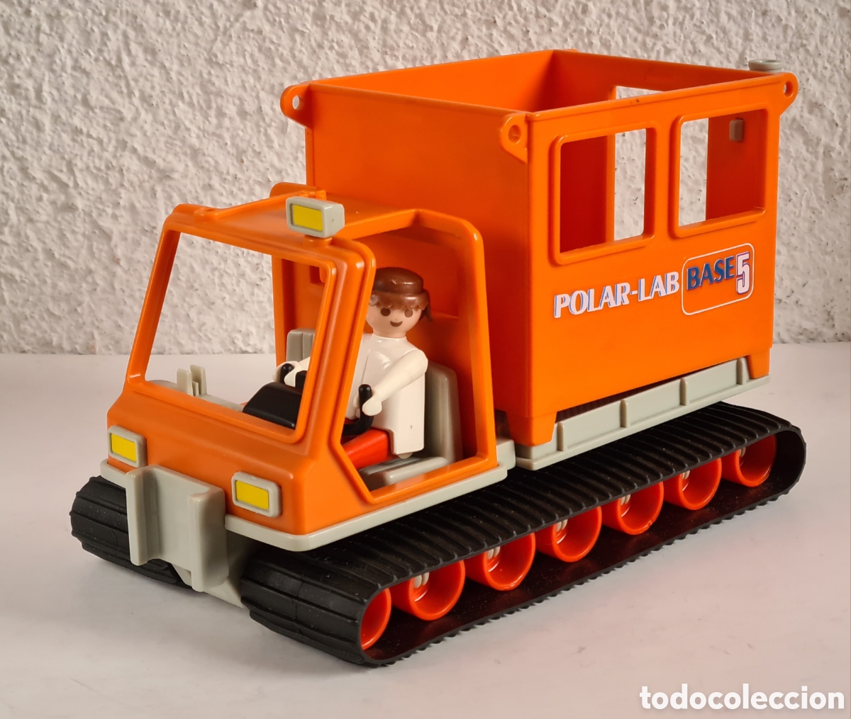 Playmobil: Veh&iacute;culo Oruga Polar Lab Base 5 Playmobil Geobra 1984 Clics